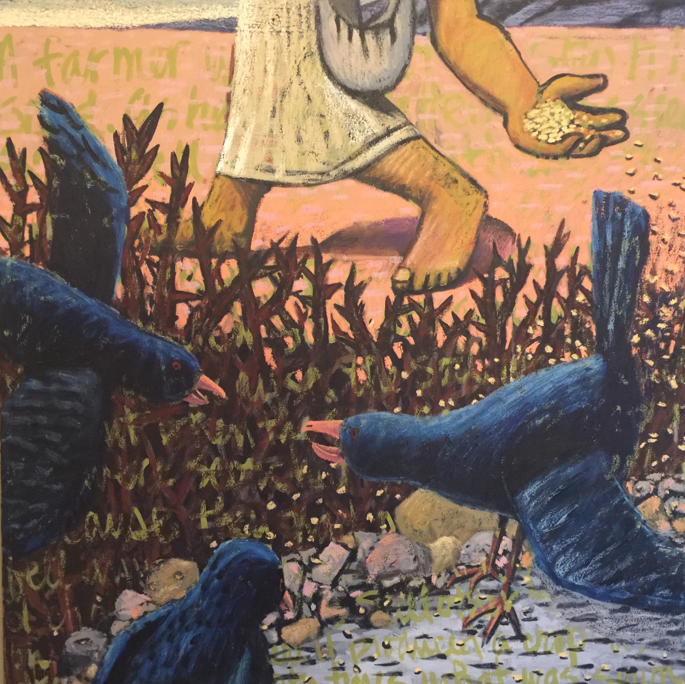 Sower, seeds and birds, hearing, healing